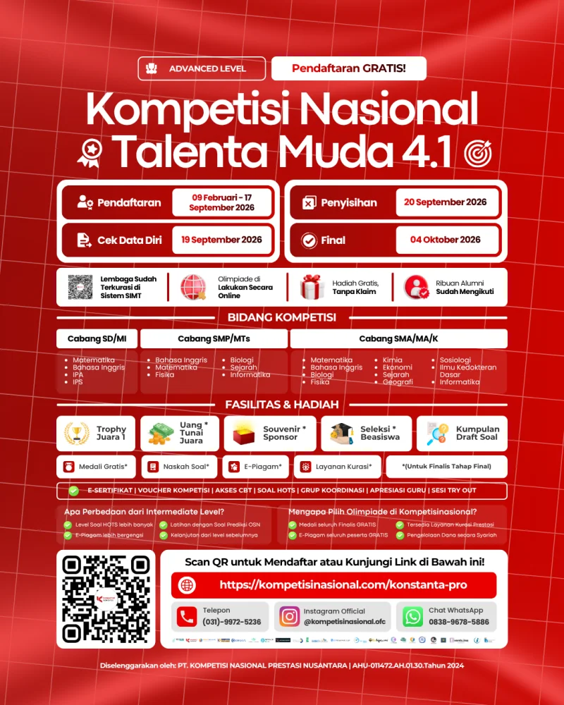 KOMPETISI NASIONAL TALENTA MUDA 4.1