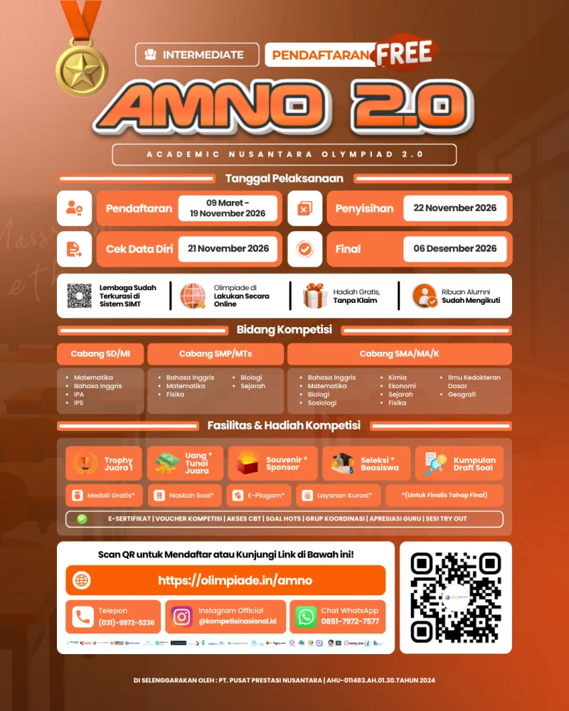 ACADEMIC NUSANTARA OLYMPIAD 2.0