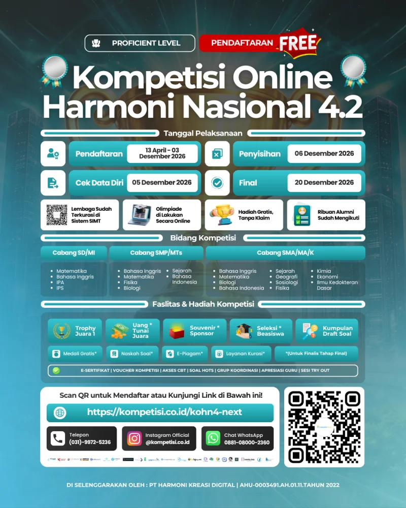 KOMPETISI ONLINE HARMONI NASIONAL 4.2